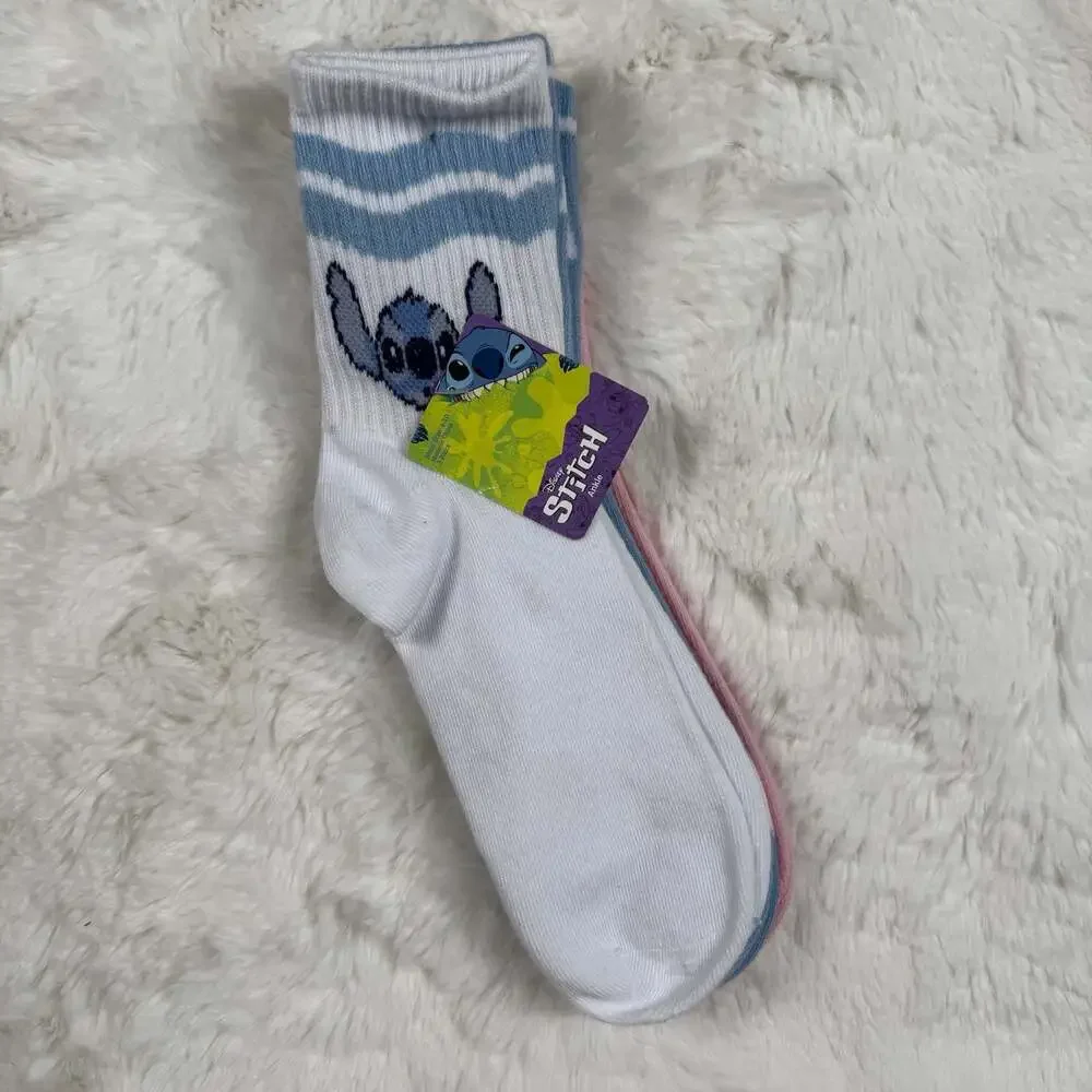 Disney Lilo & Stitch & Angel Ankle Socks